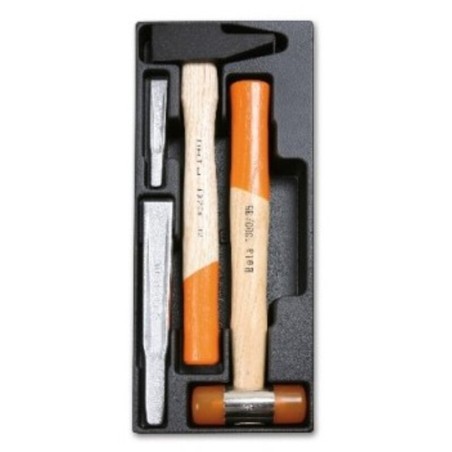 Bandeja rígida termoformada BETA con surtido de herramientas - T223