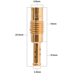 Chiclé de baja Prox 37.5 para Keihin N424-26 SERIES