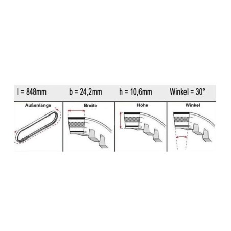 Correa de transmision BANDO Premium Variomatic