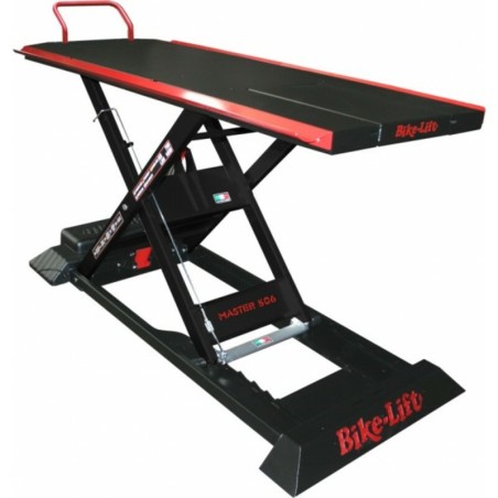 Elevador de taller Bike-Lift MAX 516, Versión eléctrica, 230V / 50 Hz, con mando manual