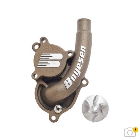 Kit de tapa bomba de agua + hélice BOYESEN Supercooler - Magnesio