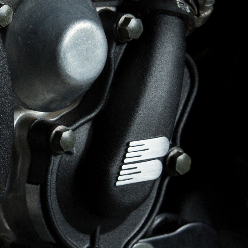 BOYESEN Supercooler Kit - Water Pump Cover  Black With Impeller 