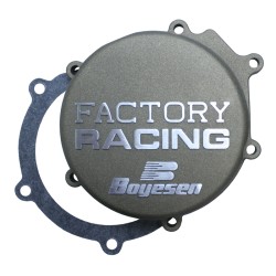 Tapa de encendido BOYESEN Factory Racing aluminio - Acabado magnesio