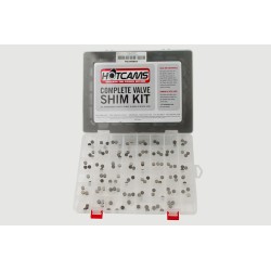 Pastillas de reglaje HOT CAMS Ø7,48mm de 1,20 a Ø7,48mm de 3.50mm - Juego de 3