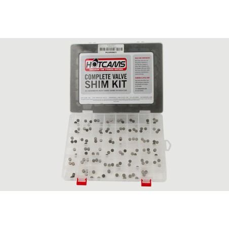 Pastillas de reglaje HOT CAMS Ø7,48mm de 1,20 a Ø7,48mm de 3.50mm - Juego de 3