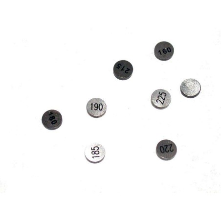 Pastillas de reglaje Hot Cams (Set 5pcs) Ø7,48 x 1,45 mm
