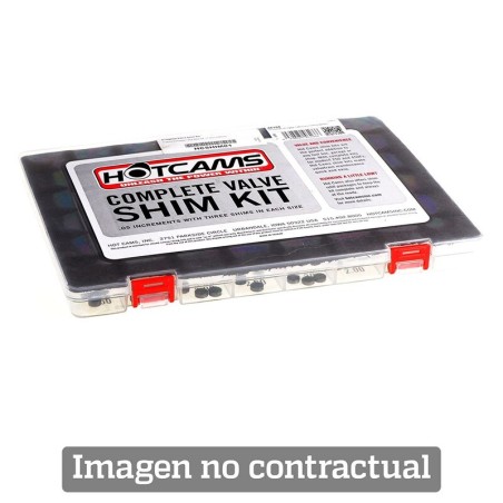 Pastillas de reglaje Hot Cams (Set 5pcs) Ø13 x 2,3 mm