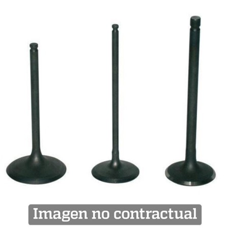 Válvula de acero Prox Ø34.00 longitud 93.80 Øcuello 6.00 Admisión