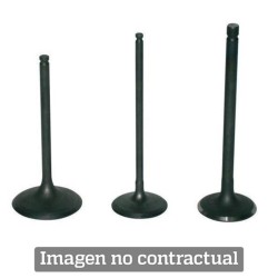 Válvula de acero Prox Ø26.00 longitud 82.40 Øcuello 5.00 Escape