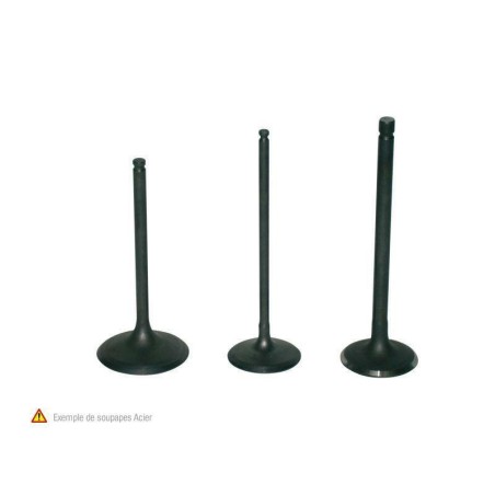 Válvula de acero Prox Ø32.00 longitud 91.80 Øcuello 7.00 escape