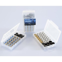 Caja de rodillos POLINI 16x13mm 2,5-3-3,5-4gr - 24 piezas
