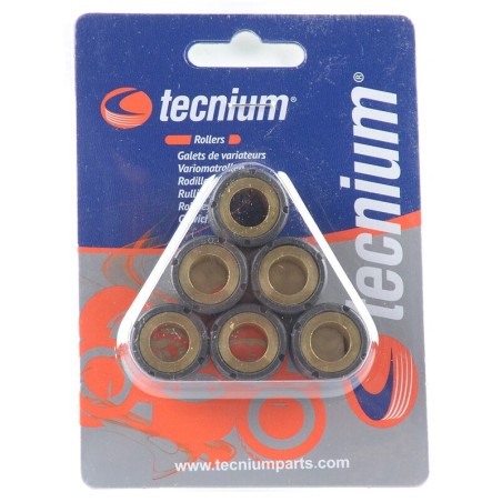 Rodillos de variador TECNIUM 16x13mm 5,5gr - 6 piezas