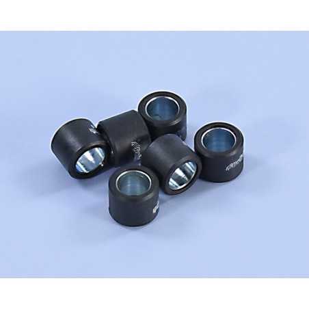 Rodillos de variador POLINI 20,9x17mm 13,8gr - 6 piezas