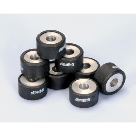 Rodillos de variador POLINI 25x14,8mm 15gr - 8 piezas