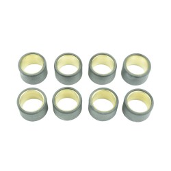 Rodillos de variador ATHENA 25x17mm 17gr - 8 piezas
