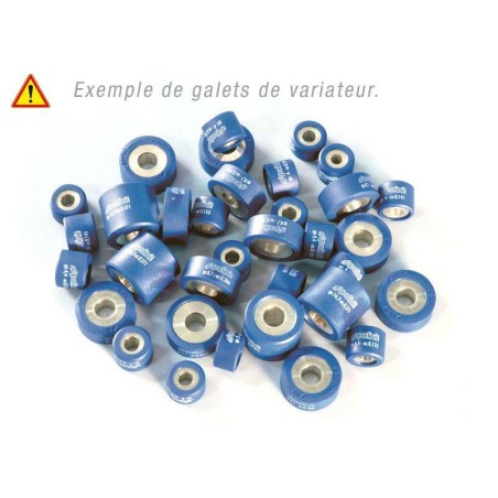 Rodillos de variador POLINI 26,1x19mm 20,2gr - 8 piezas