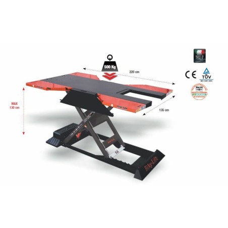 Elevador de taller BIKE LIFT Max 516 PSW