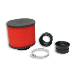 Filtro de aire MALOSSI Red Filter E15 Ø 42/50/60 para carburadores PHBH / Mikuni / Kehin