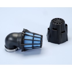 Filtro de aire POLINI Air Box (con tapa de plástico) 90° Ø46mm