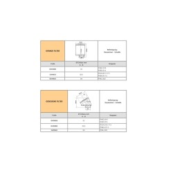 Filtro de aire MALOSSI Red Filter E14 Ø 38 inclinado 30° para carburadores PHBL 22 2