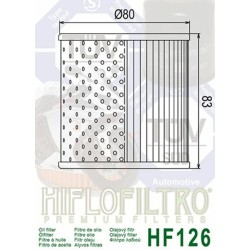Filtro de aceite HIFLOFILTRO - HF126 2