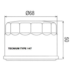 Filtro de aceite TECNIUM - 794803 2