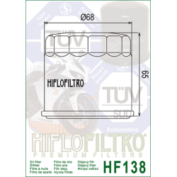 Filtro de aceite HIFLOFILTRO cromo - HF138C 2