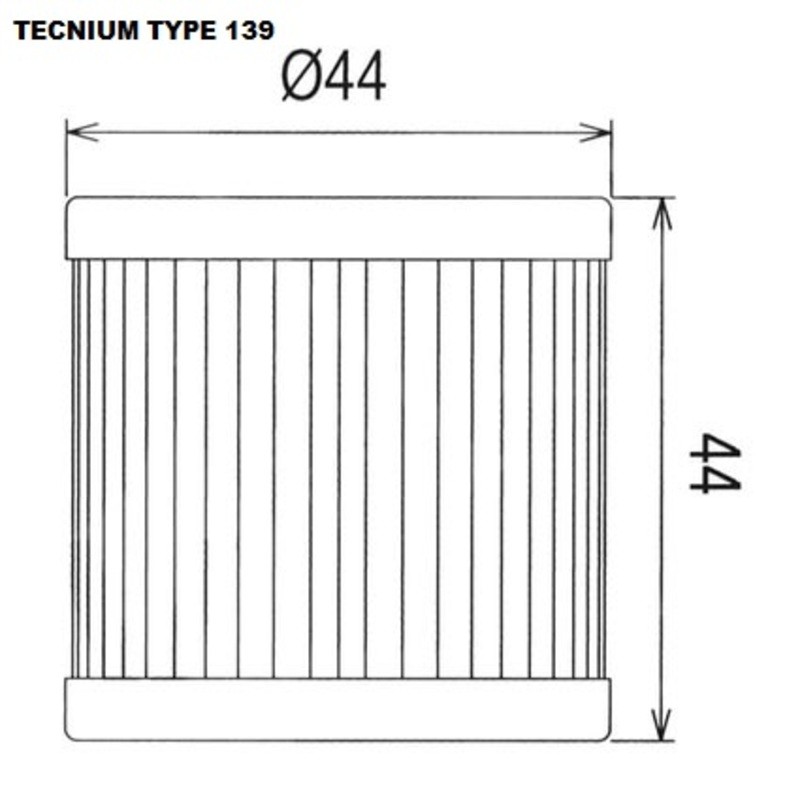 Filtro de aceite TECNIUM - 793802