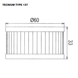 Filtro de aceite TECNIUM - 793806 2