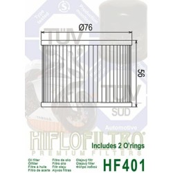 Filtro de aceite HIFLOFILTRO - HF401 2