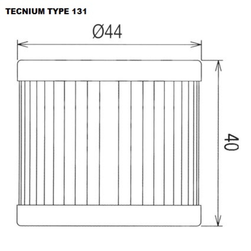 Filtro de aceite TECNIUM - 793803
