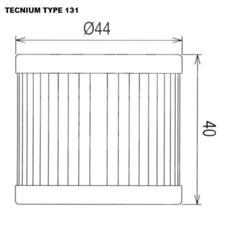 Filtro de aceite TECNIUM - 793803