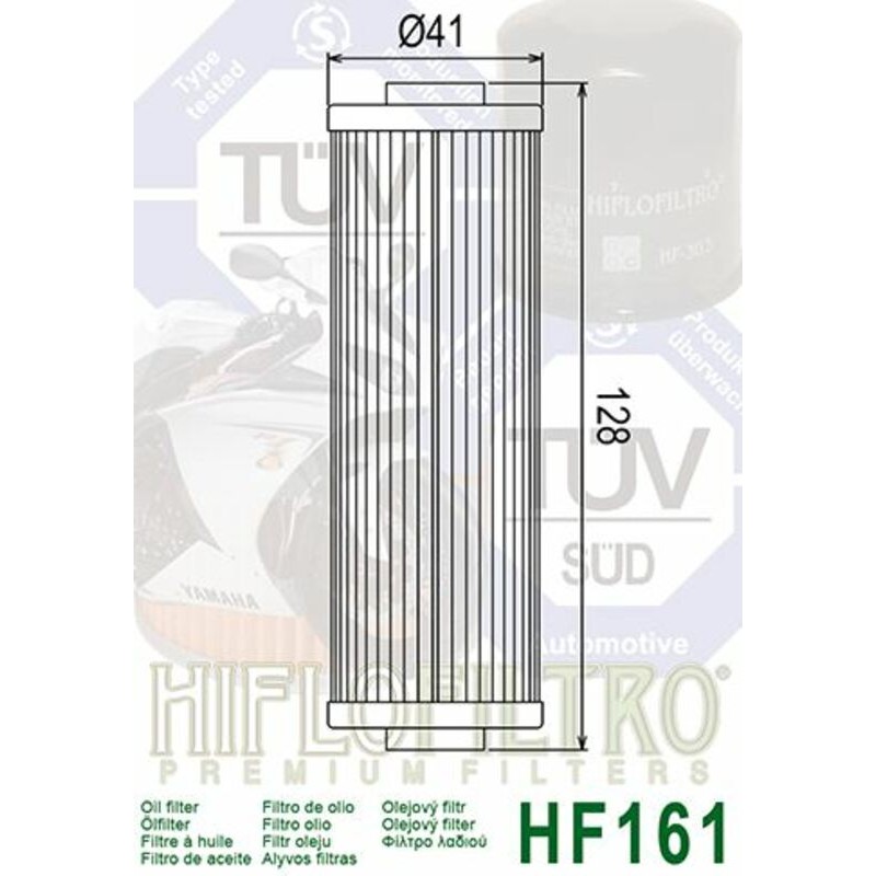 Filtro de aceite HIFLOFILTRO - HF161