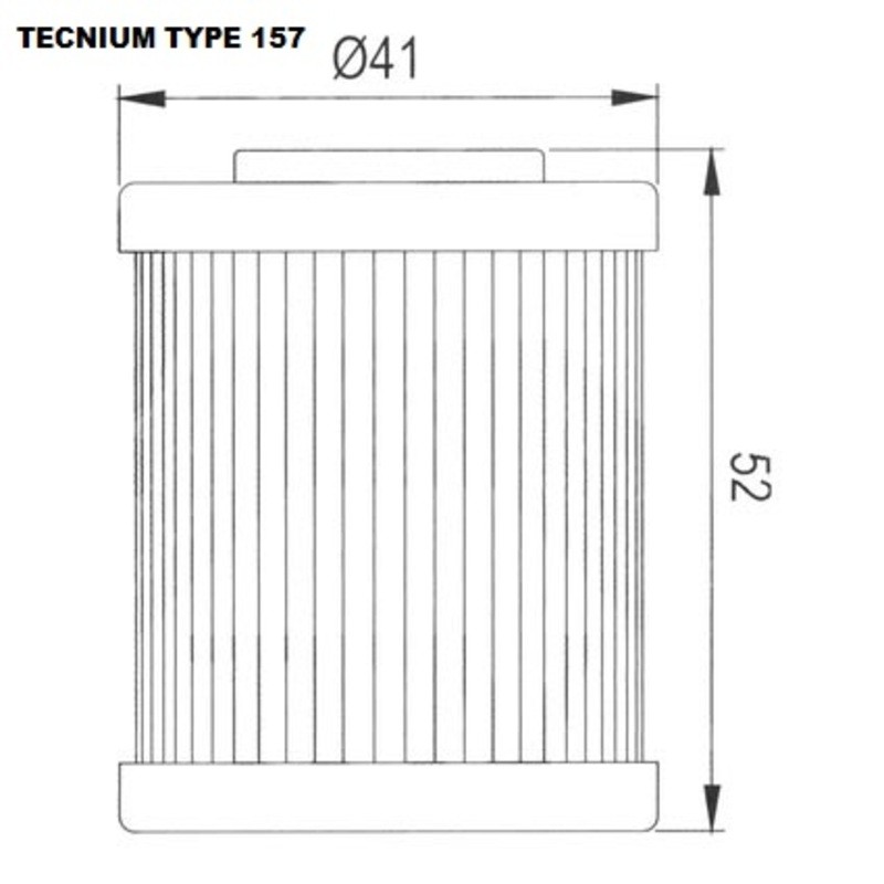 Filtro de aceite TECNIUM - 795801