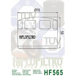 Filtro de aceite HIFLOFILTRO - HF565 2