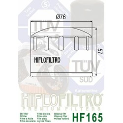 Filtro de aceite HIFLOFILTRO - HF165 2