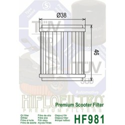 Filtro de aceite HIFLOFILTRO - HF981 2