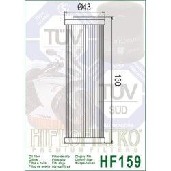Filtro de aceite HIFLOFILTRO - HF159 2
