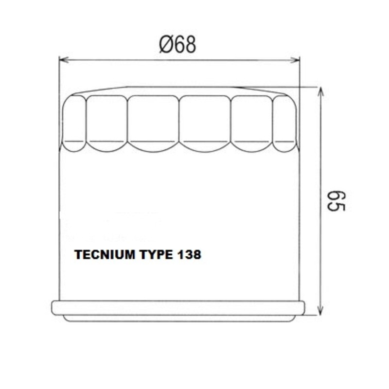 Filtro de aceite TECNIUM - 793800