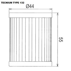 Filtro de aceite TECNIUM - 793804 2