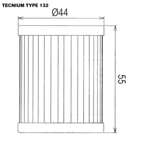 Filtro de aceite TECNIUM - 793804