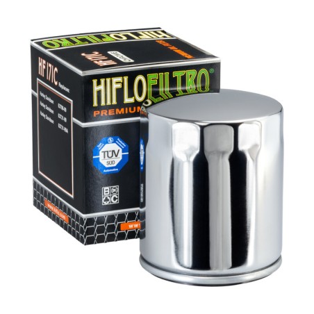 Filtro de aceite HIFLOFILTRO cromo - HF171C