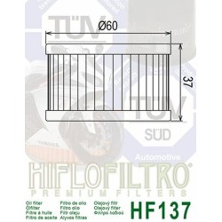 Filtro de aceite HIFLOFILTRO - HF137 2