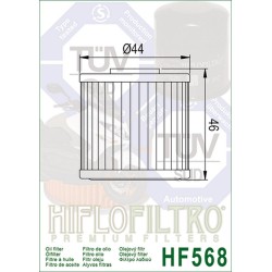 Filtro de aceite HIFLOFILTRO - HF568 2