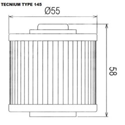 Filtro de aceite TECNIUM - 794801 2
