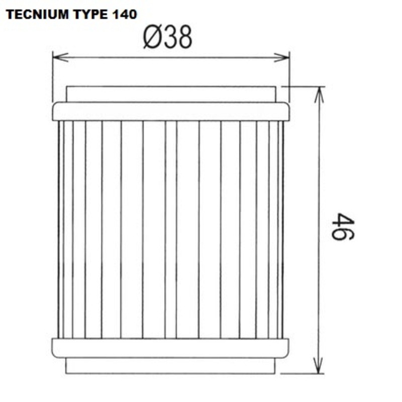 Filtro de aceite TECNIUM - 794805