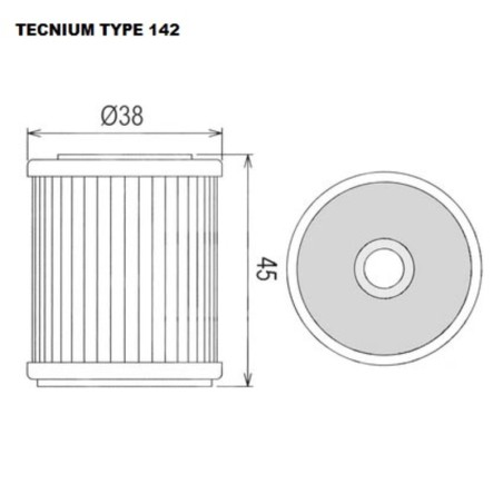Filtro de aceite TECNIUM - 794804