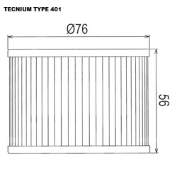 Filtro de aceite TECNIUM - 794802 2