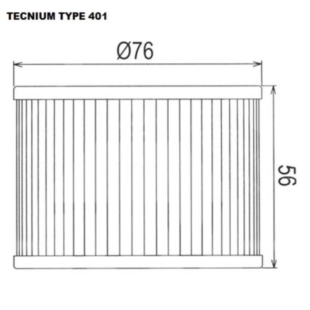 Filtro de aceite TECNIUM - 794802