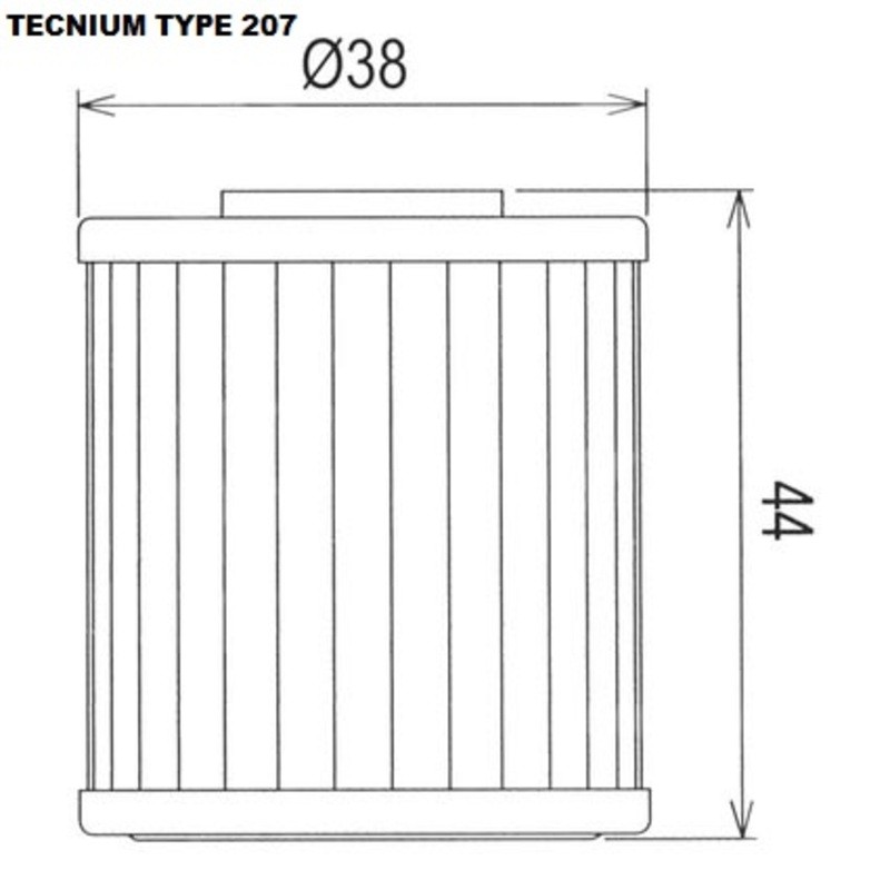 Filtro de aceite TECNIUM - 792800